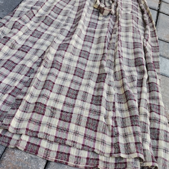 Scarlett Plaid Maxi Dress - Picture 8 of 11